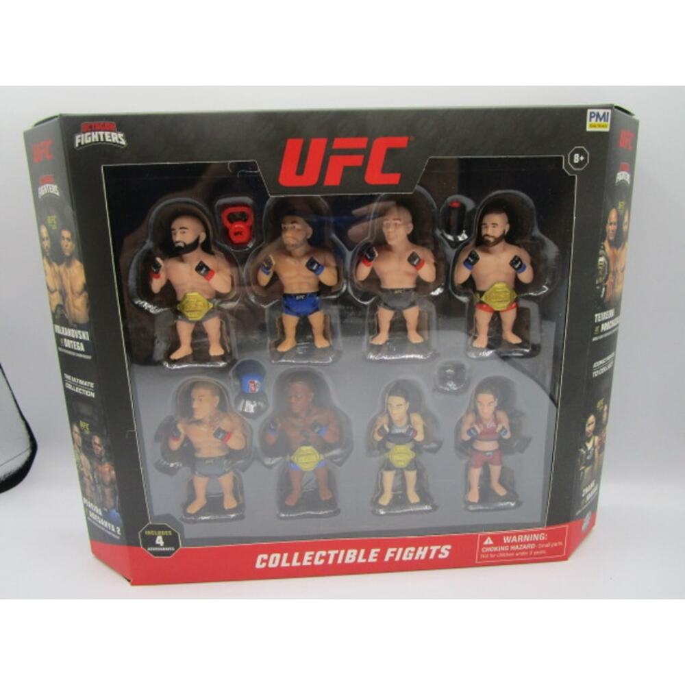 UFC Collectible Fights Octagon Fighters Collectible Figures 8 Pack‎